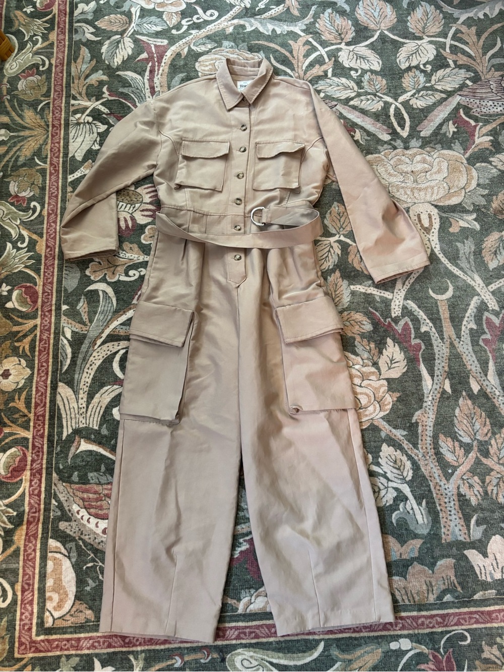 Frankie shop utility Linda cargo jumpsuit romper streetwear oversized womens S